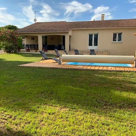Saint-Laurent-la-Vernède Gite Les Oliviers 10 Pers Piscine Au Calme 4 Etoiles מראה חיצוני תמונה